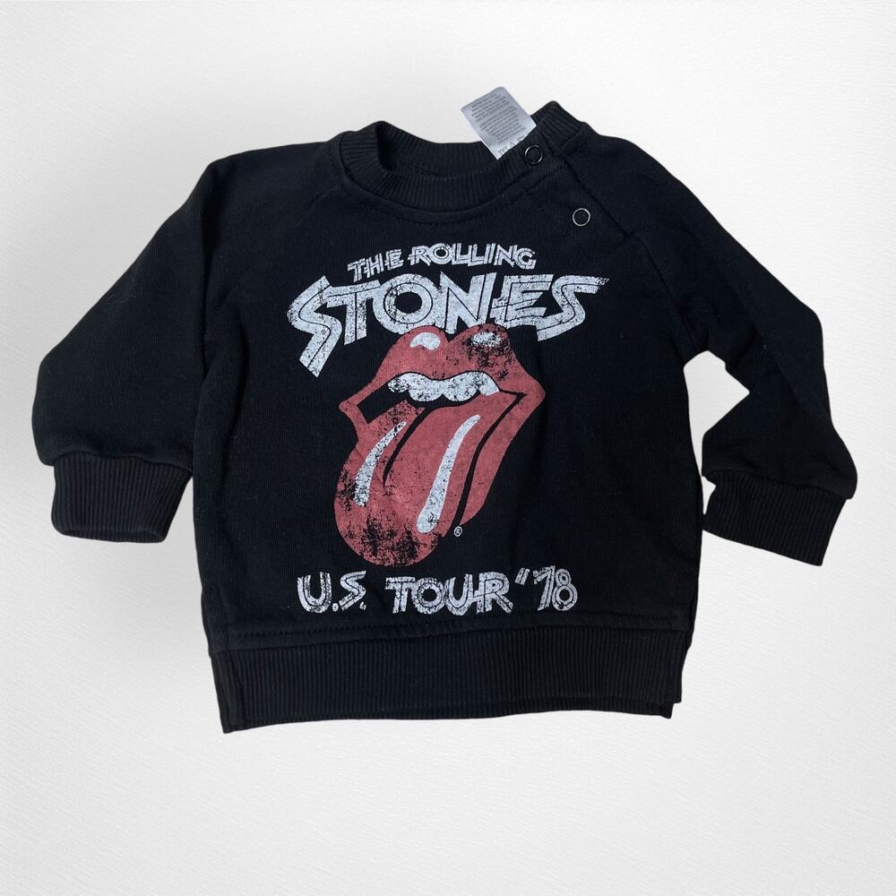 Rolling Stones Crewneck Sweatshirt 3-6 month‎ Music Band Sweater